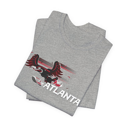 Gas Pump Hawk (for Atlanta fans) - Unisex Jersey Short Sleeve Tee