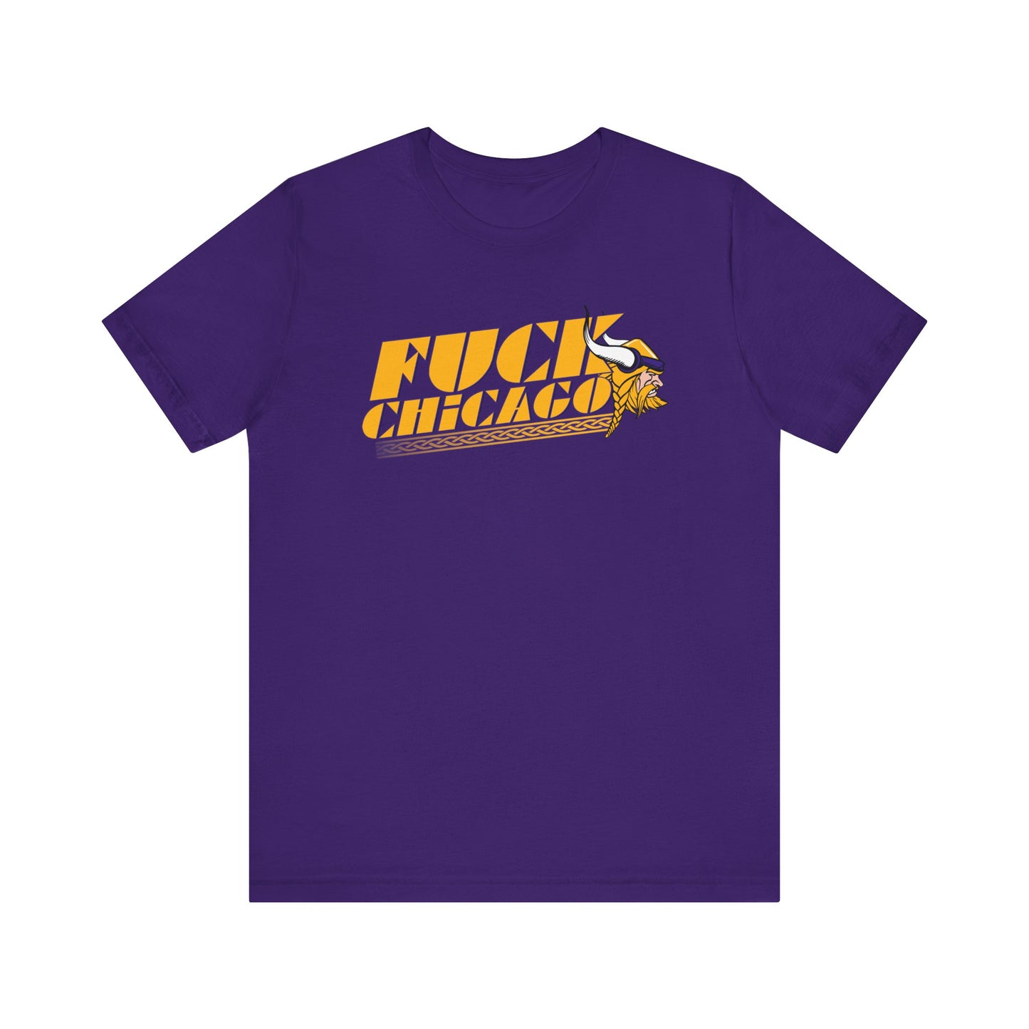 Funk Chicago (for Minnesota Vikings fans) - Unisex Jersey Short Sleeve Tee