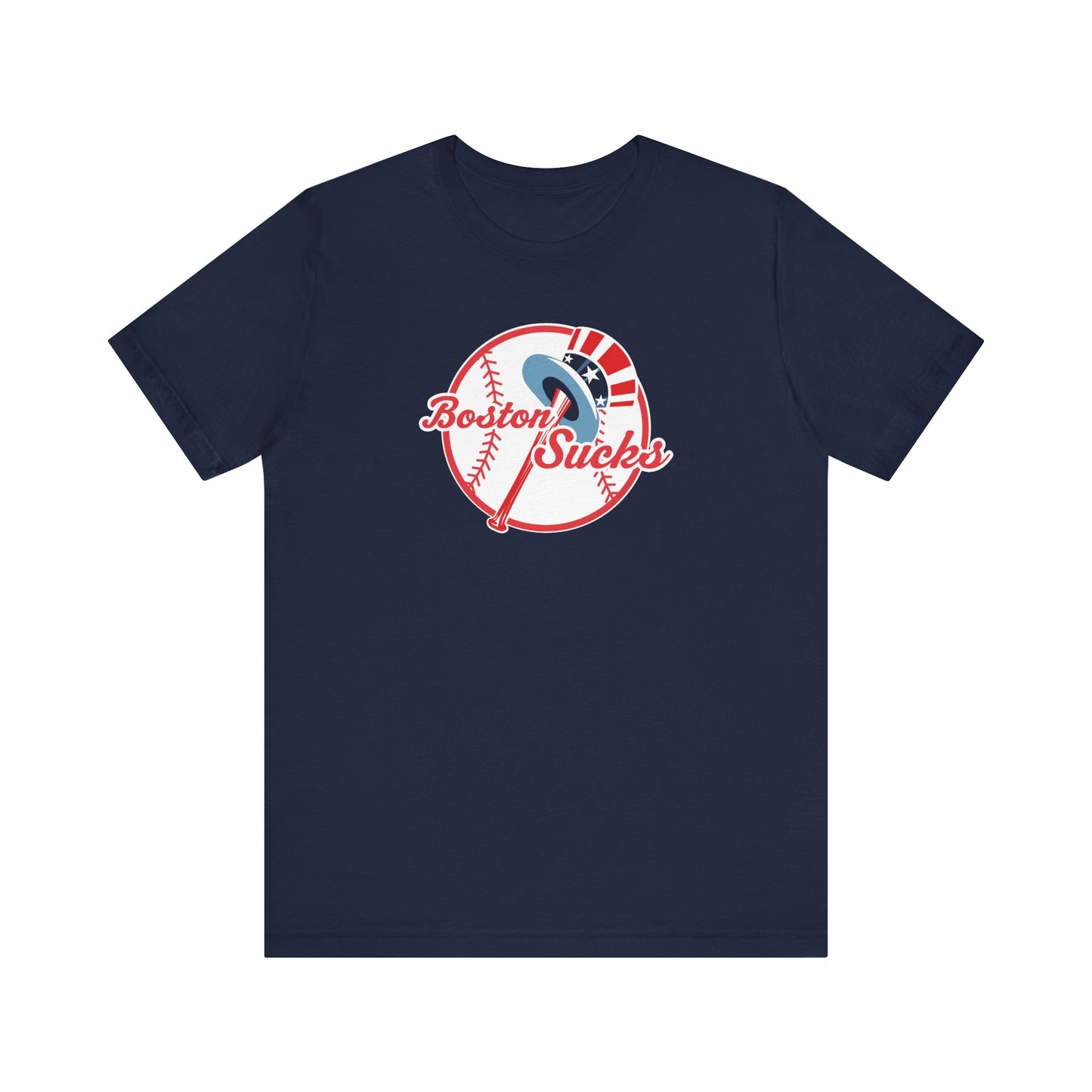 Boston Sucks (for NYC fans) - Unisex Jersey Short Sleeve Tee