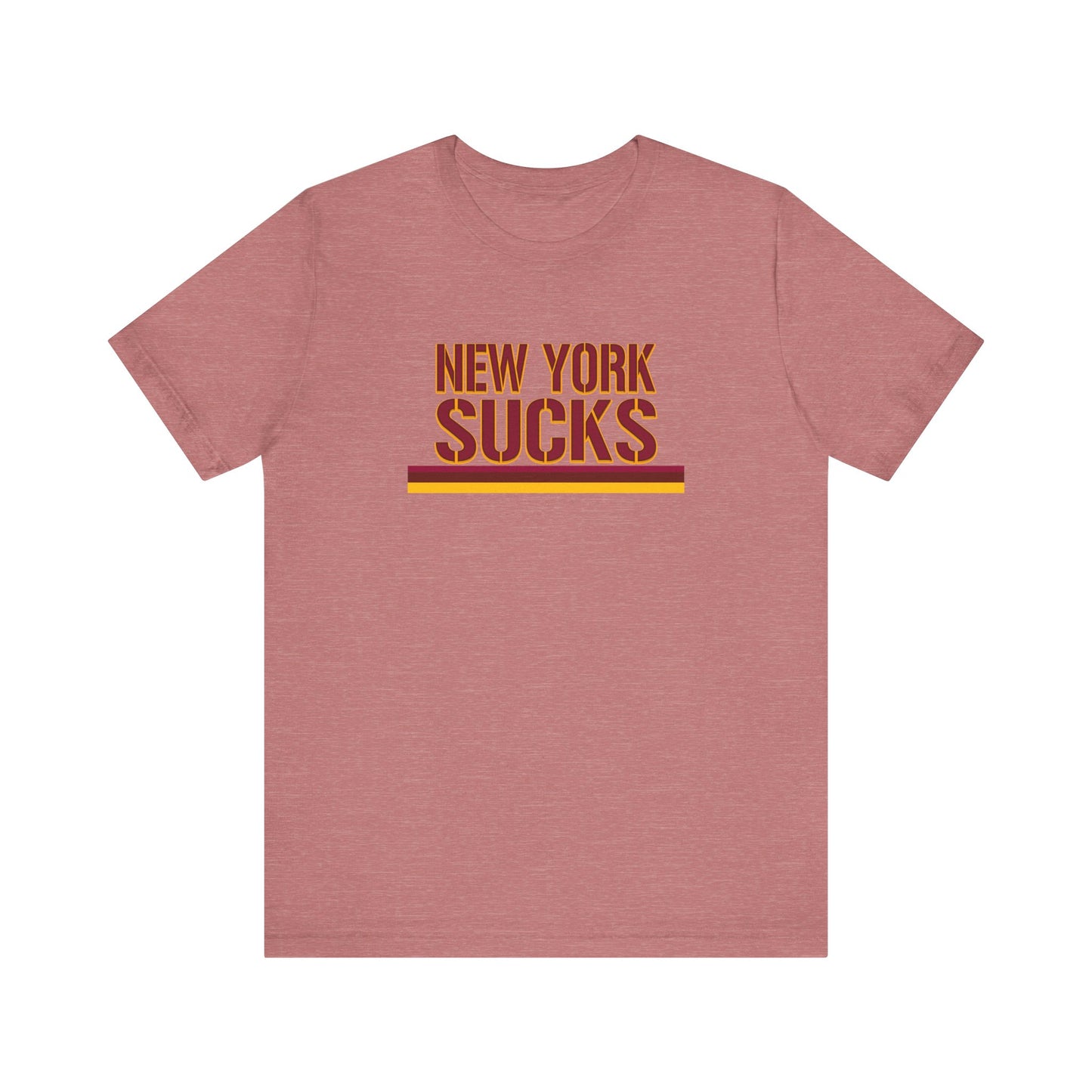 The New York Jieyents Suck! (for DC fans) - Unisex Jersey Short Sleeve Tee
