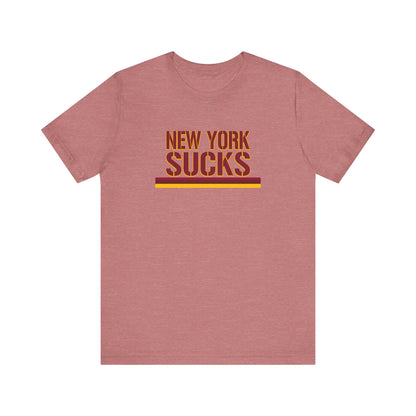 The New York Jieyents Suck! (for DC fans) - Unisex Jersey Short Sleeve Tee