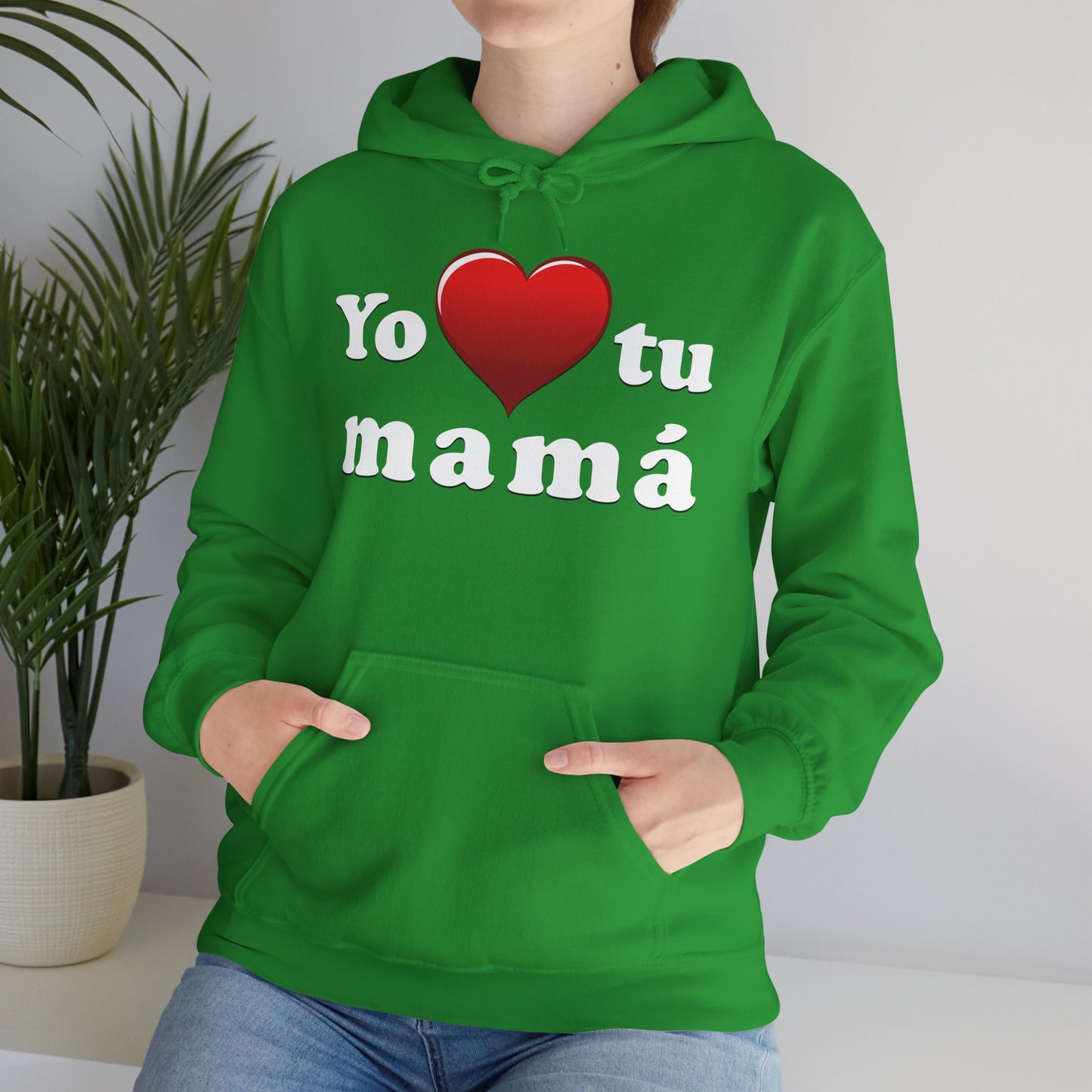 Yo ♥ tu mamá - Unisex Heavy Blend™ Hooded Sweatshirt