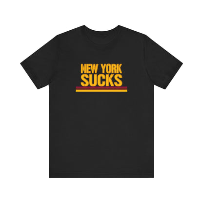 The New York Jieyents Suck! (for DC fans) - Unisex Jersey Short Sleeve Tee