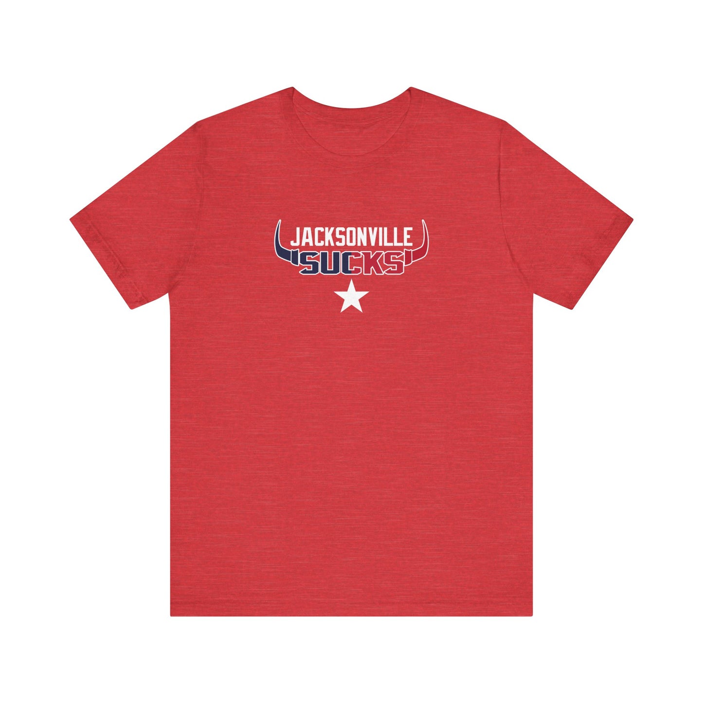 Jax Sux (for Houston fans) - Unisex Jersey Short Sleeve Tee