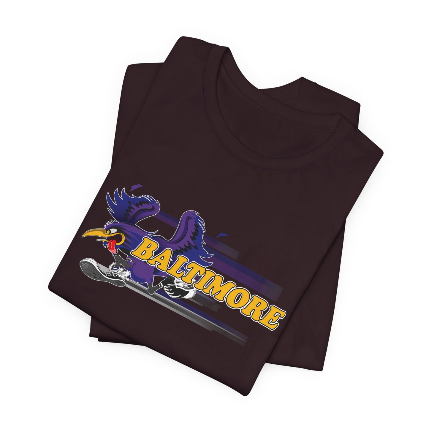 Gas Pump Raven (for Baltimore fans) - Unisex Jersey Short Sleeve Tee