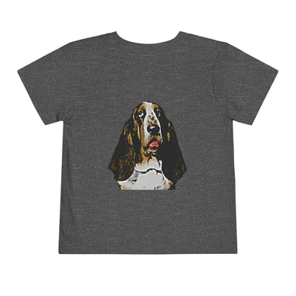 Basset Hound Pop Art - Toddler Tee