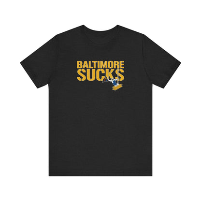 Blackbirds of Maryland (for Pittsburgh fans) - Unisex Jersey Short Sleeve Tee