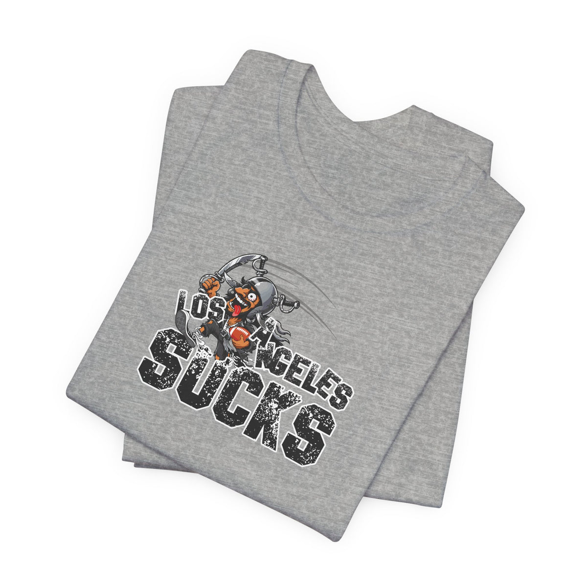 L.A. sux (for Las Vegas fans) - Unisex Jersey Short Sleeve Tee