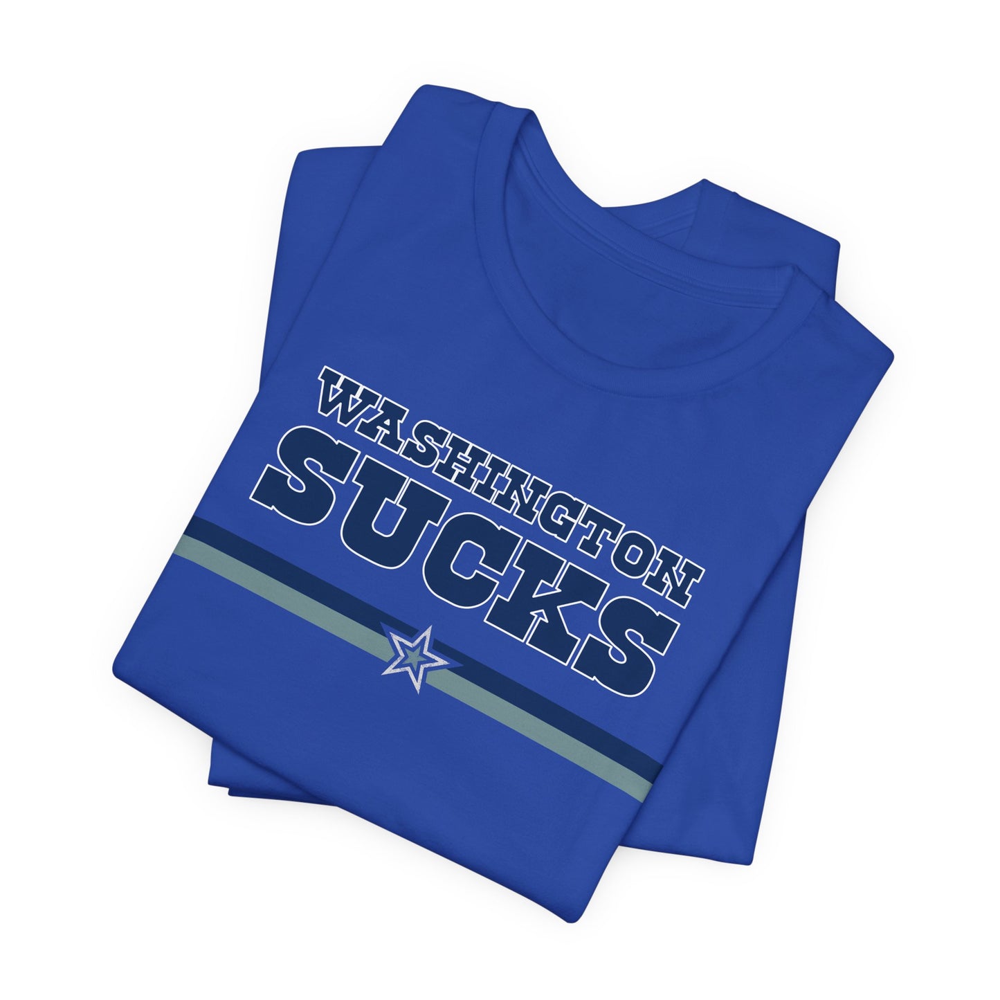 DC Sucks! (for Dallas fans) - Unisex Jersey Short Sleeve Tee