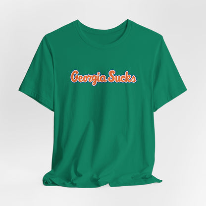 Georgia Sucks (for Florida fans) - Unisex Jersey Short Sleeve Tee