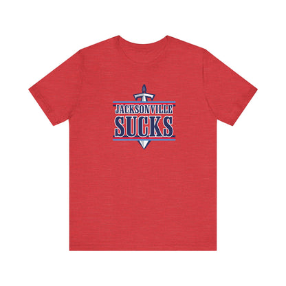 Jaxon Ville Sux (for Tennessee fans) - Unisex Jersey Short Sleeve Tee