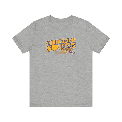 Chicago Sucks (for Minnesota Vikings fans) - Unisex Jersey Short Sleeve Tee