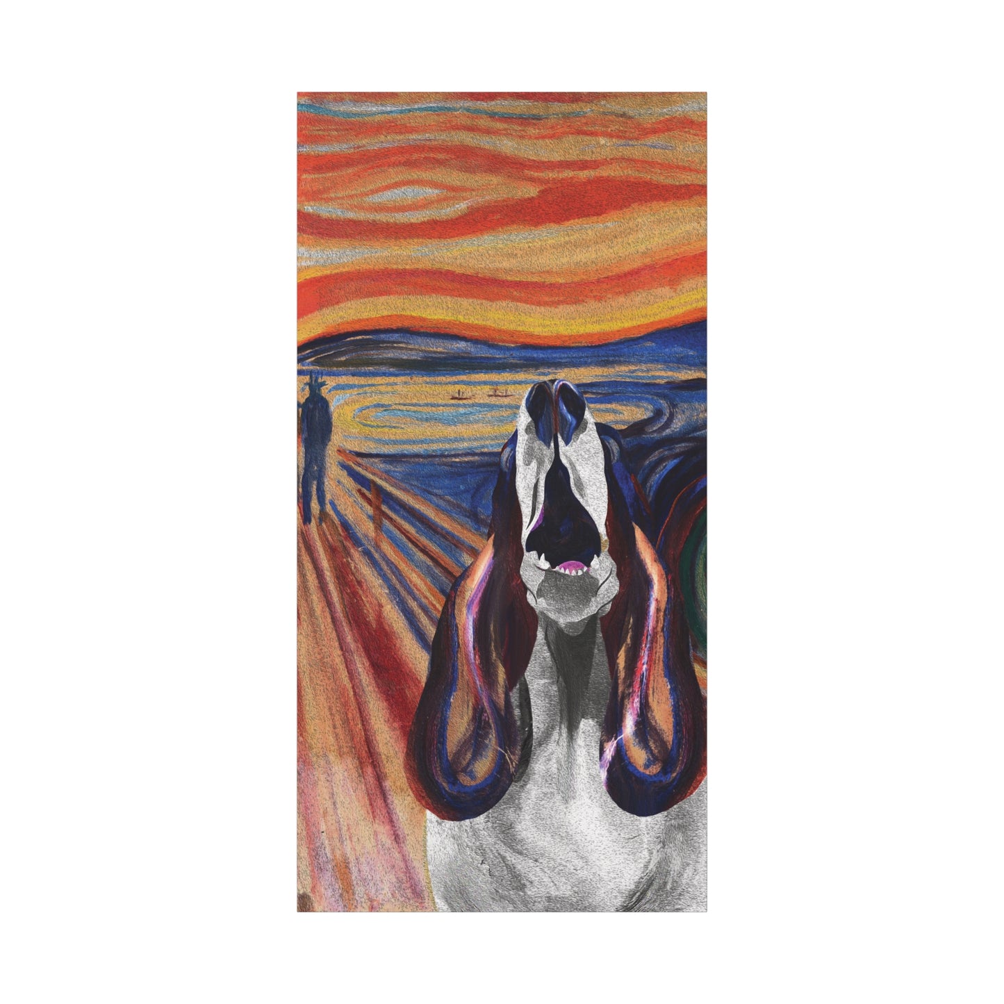 The Howl (The Scream, Basset Hound Parody) - Perfect for Animal Lovers