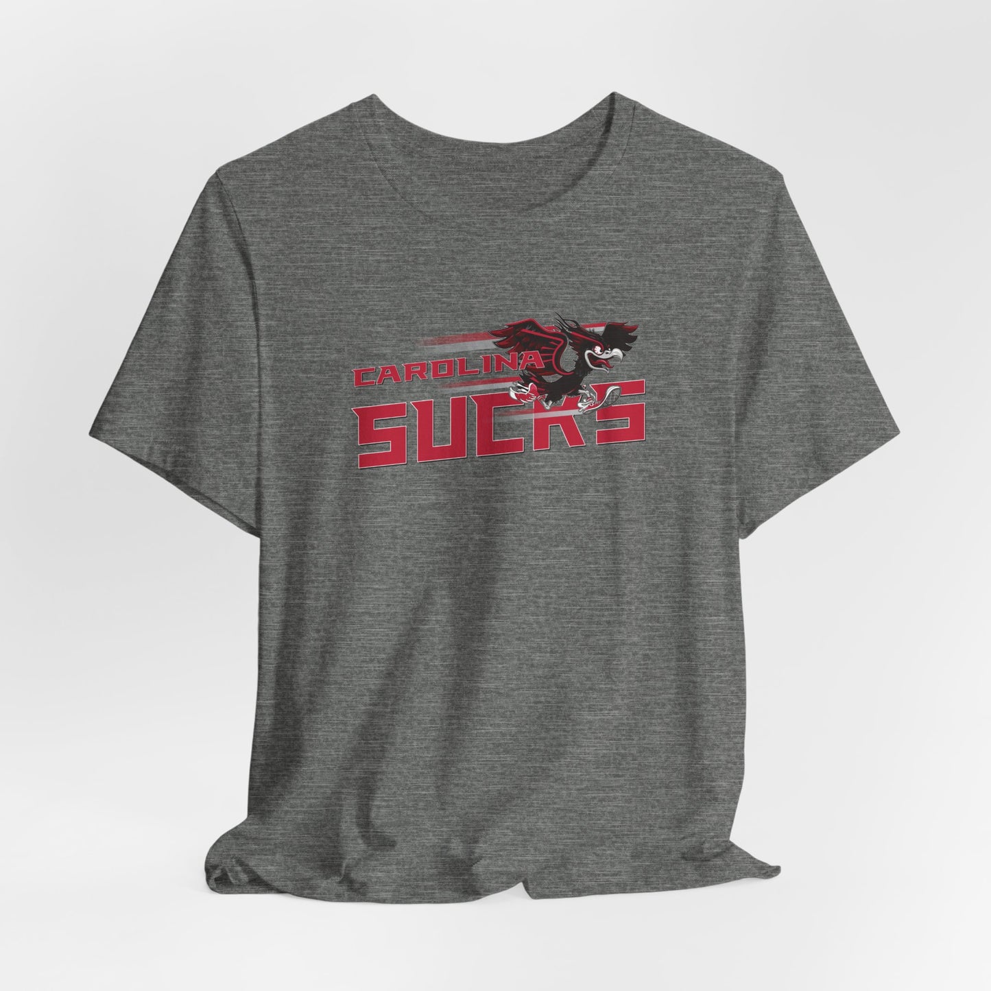 Carolina Sucks (for Atlanta fans) - Unisex Jersey Short Sleeve Tee