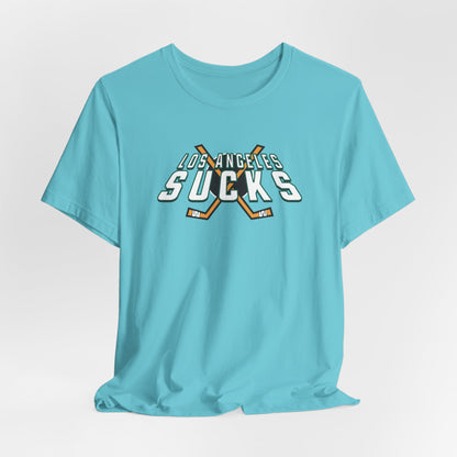 I Hate L.A. (for Anaheim fans) - Unisex Jersey Short Sleeve Tee