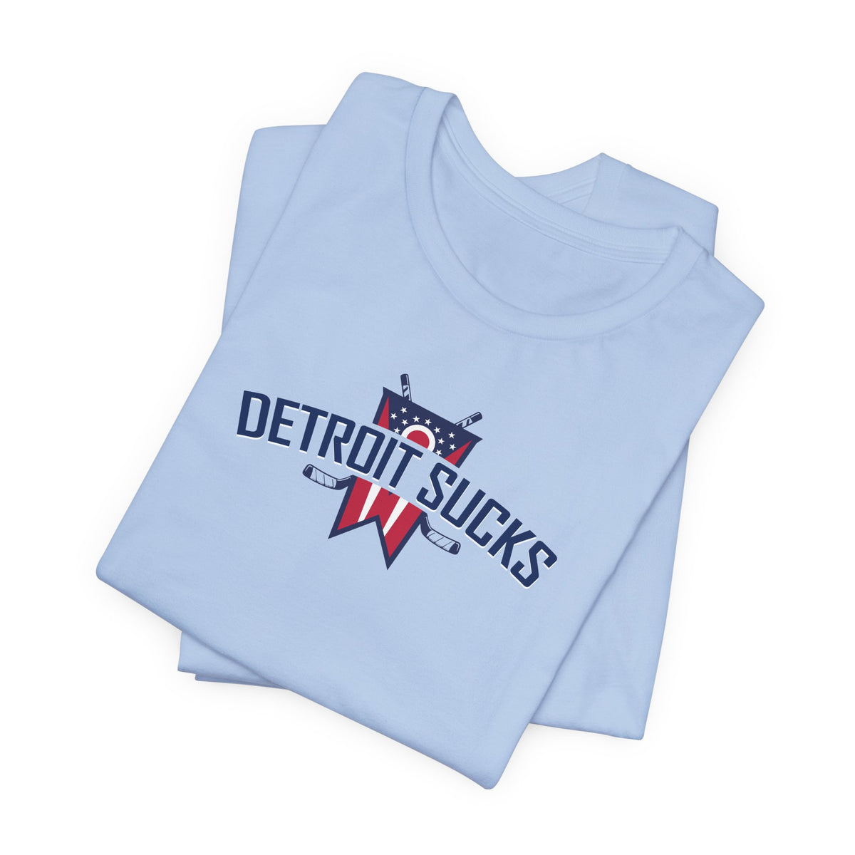 Detroit Sucks (for Columbus fans) - Unisex Jersey Short Sleeve Tee