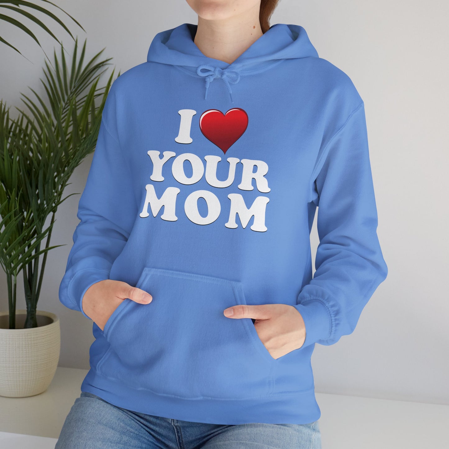 I ♥ Your Mom - Unisex Heavy Blend™ Hooded Sweatshirt
