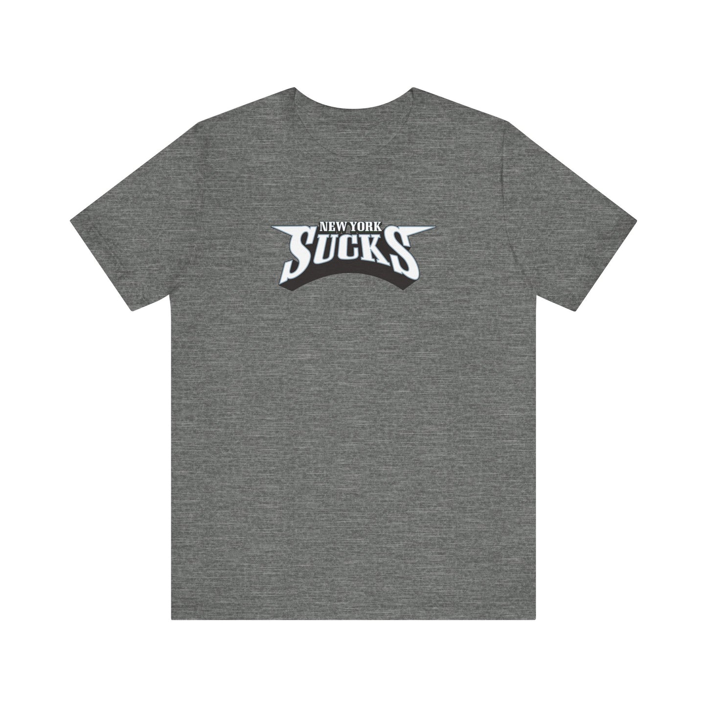 New Yorks Sux (for Philadelphia fans) - Unisex Jersey Short Sleeve Tee