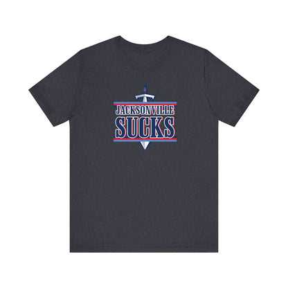 Jaxon Ville Sux (for Tennessee fans) - Unisex Jersey Short Sleeve Tee