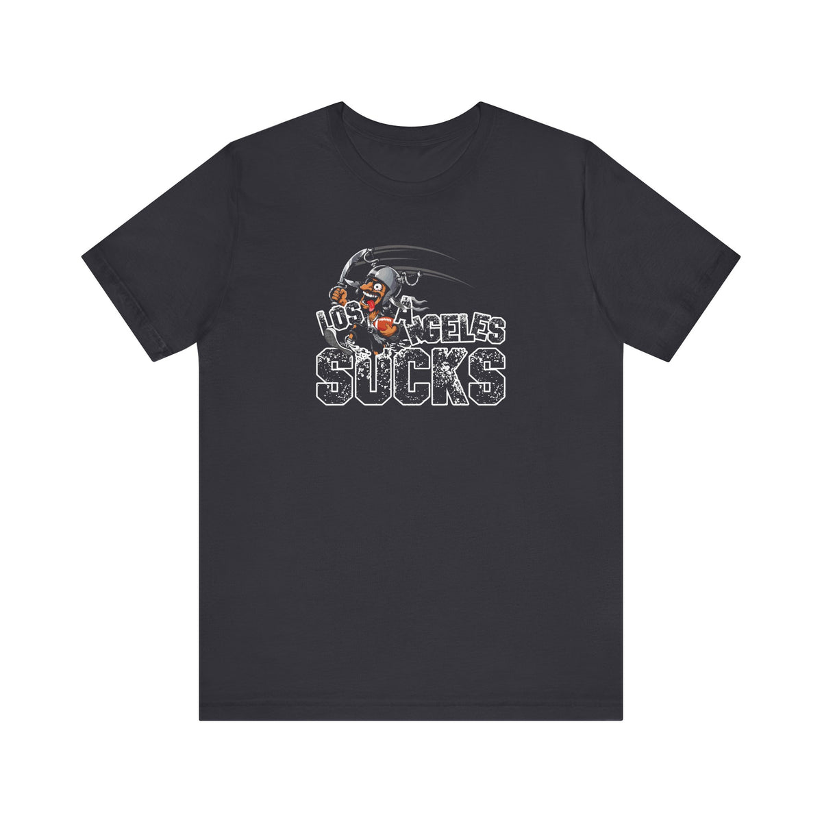 L.A. sux (for Las Vegas fans) - Unisex Jersey Short Sleeve Tee