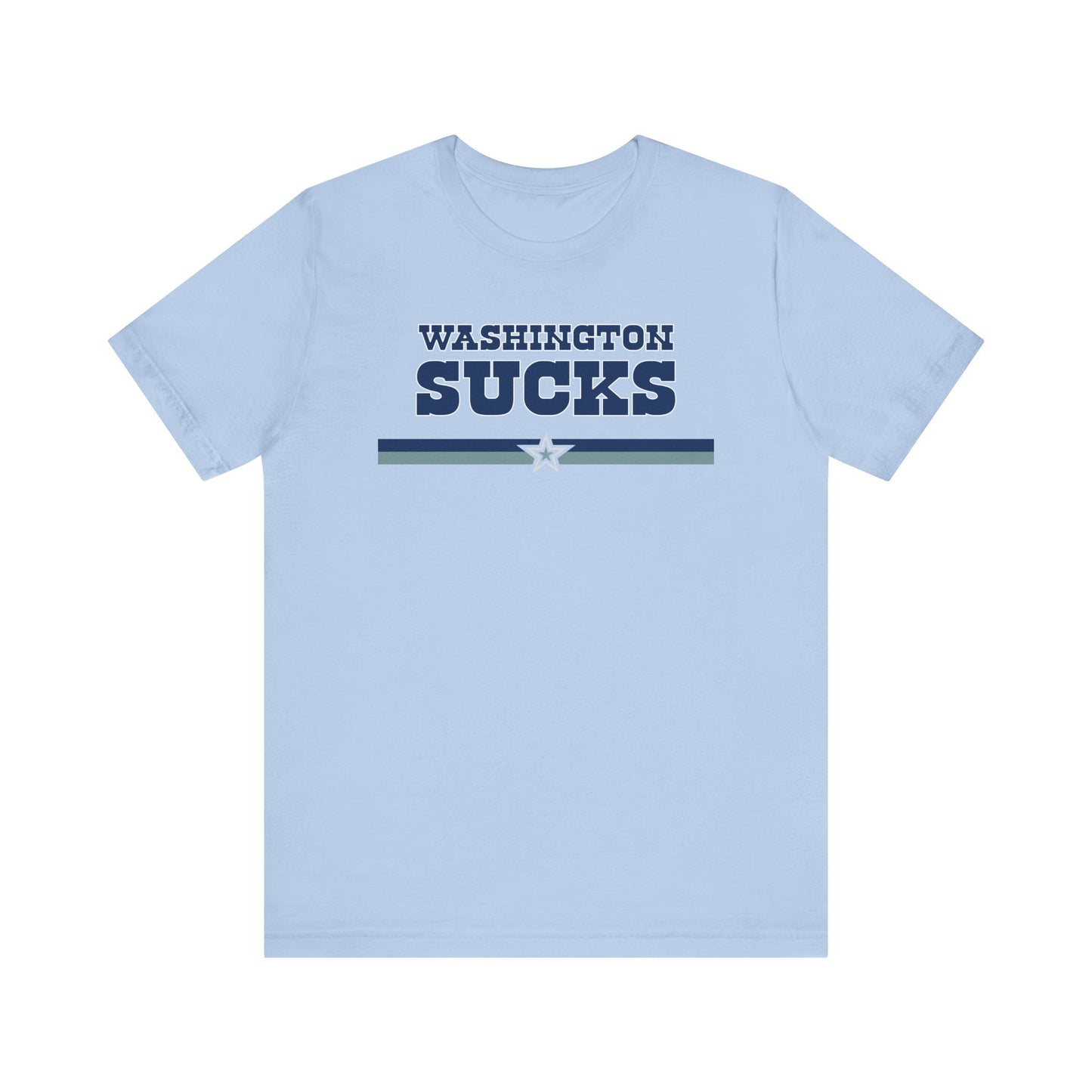 DC Sucks! (for Dallas fans) - Unisex Jersey Short Sleeve Tee