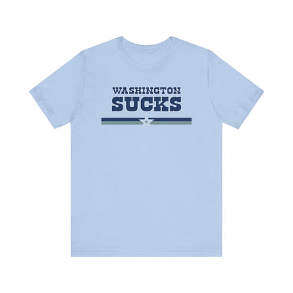 DC Sucks! (for Dallas fans) - Unisex Jersey Short Sleeve Tee