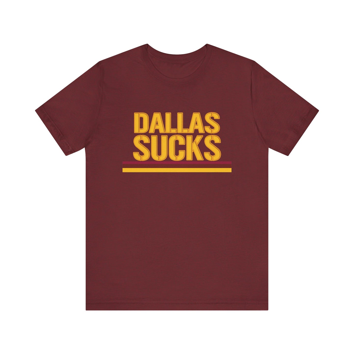 Cowboyz Suck! (for DC fans) - Unisex Jersey Short Sleeve Tee