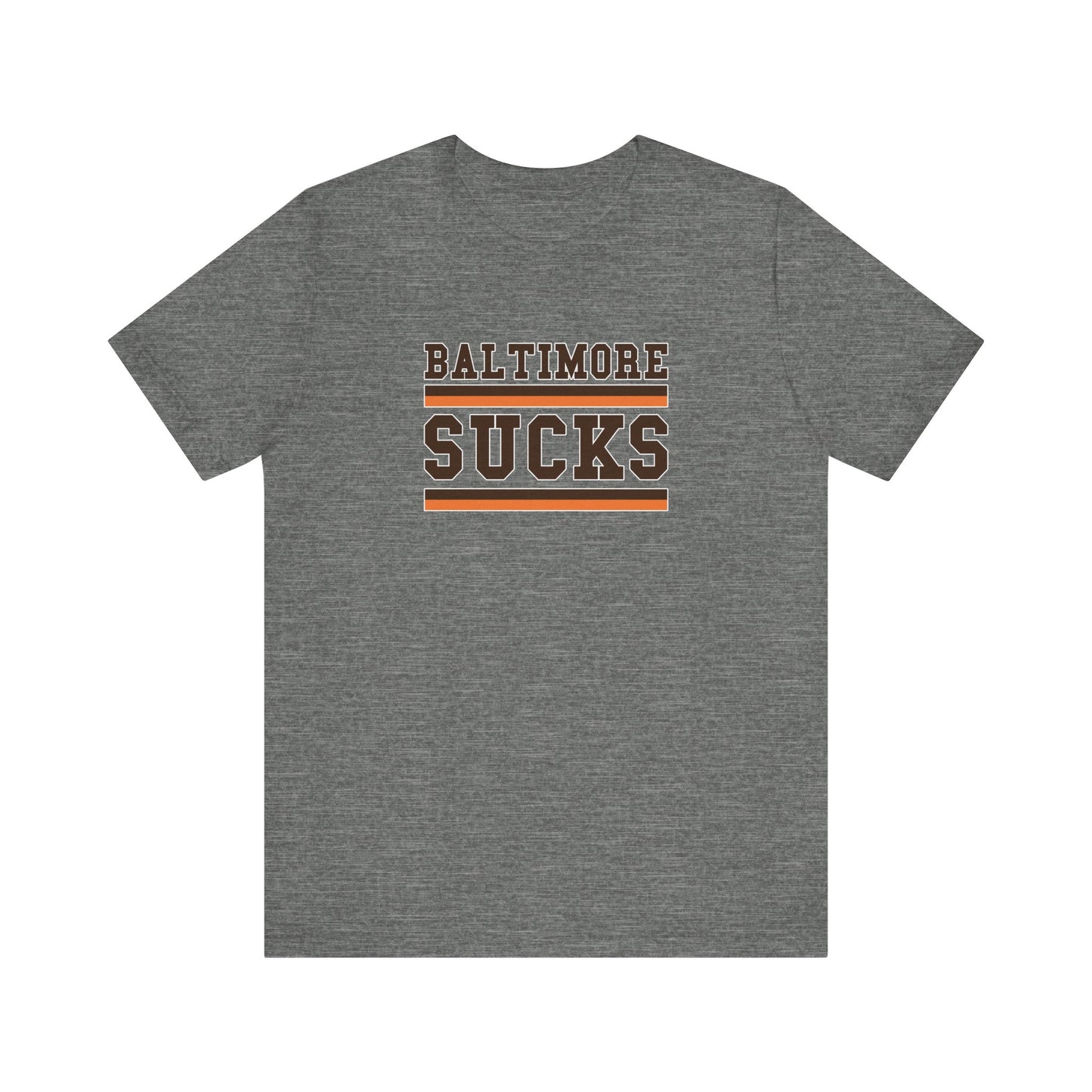 Baltimore Sux (for Cleveland fans) - Unisex Jersey Short Sleeve Tee