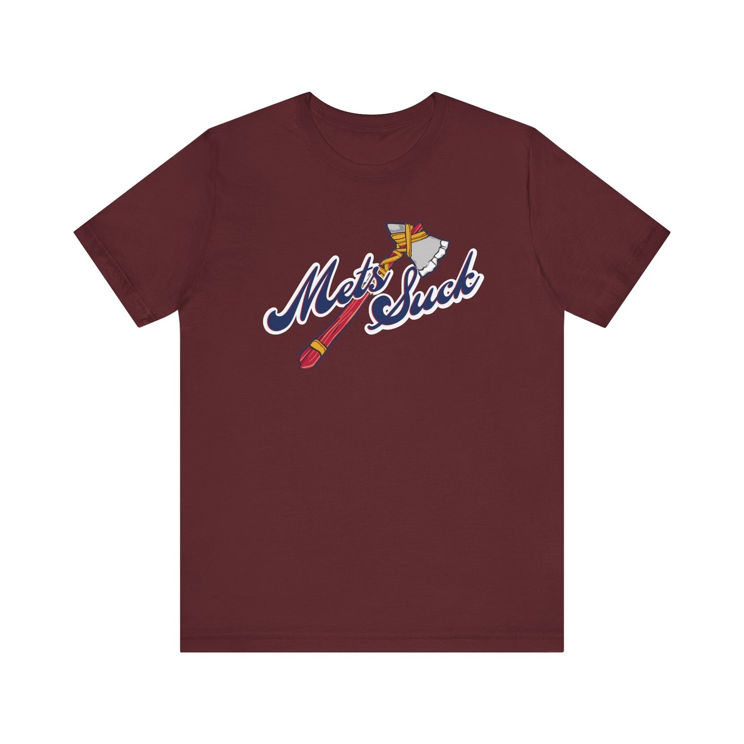 The Metros Suck (for Atlanta Braves fans) - Unisex Jersey Short Sleeve Tee