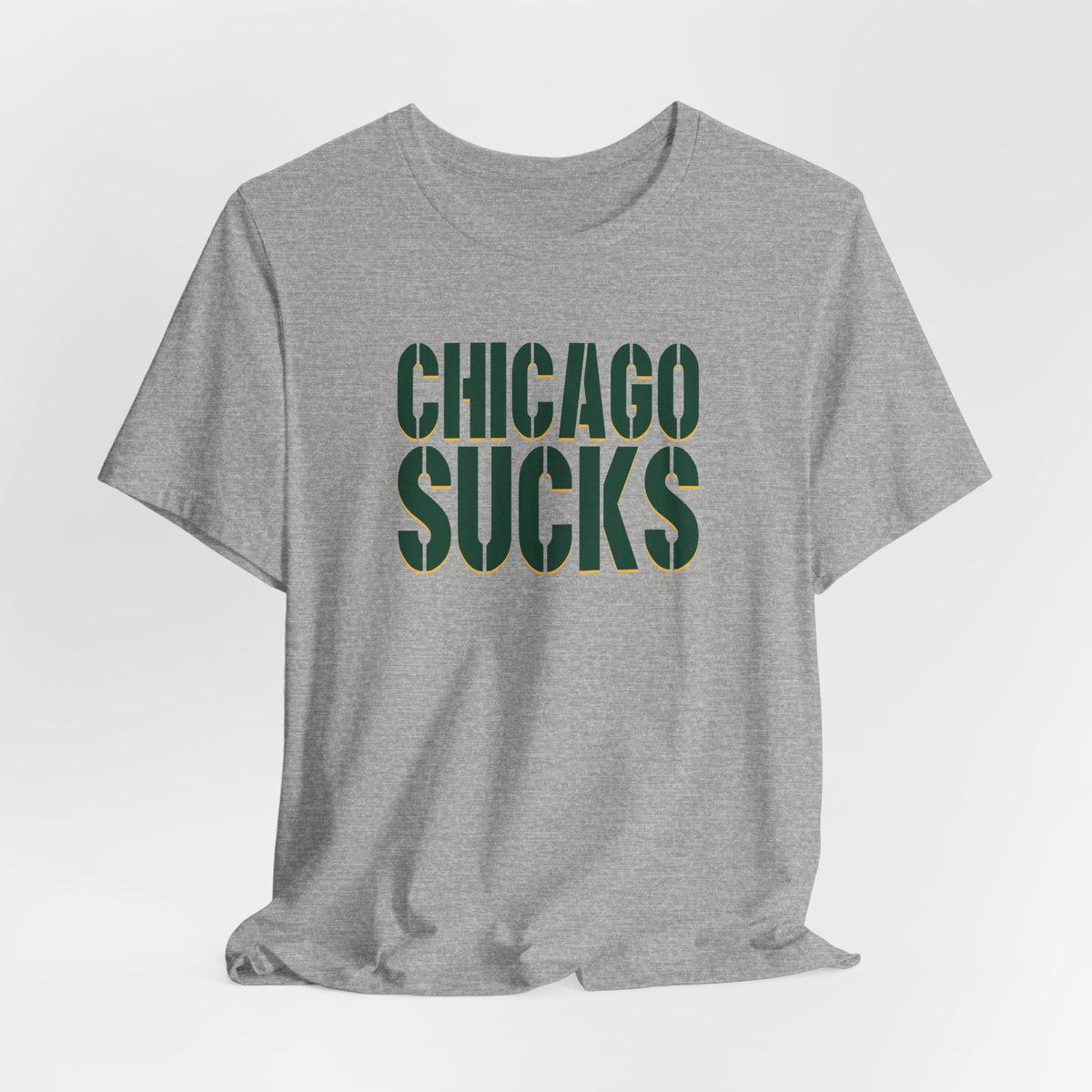 Chicago Sucks (for Green Bay fans) - Unisex Jersey Short Sleeve Tee