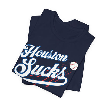 Houston Sucks (for L.A. fans) - Unisex Jersey Short Sleeve Tee