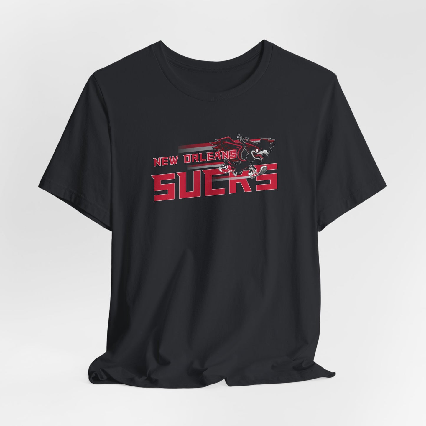 New Orleans Sucks (for Atlanta fans) - Unisex Jersey Short Sleeve Tee