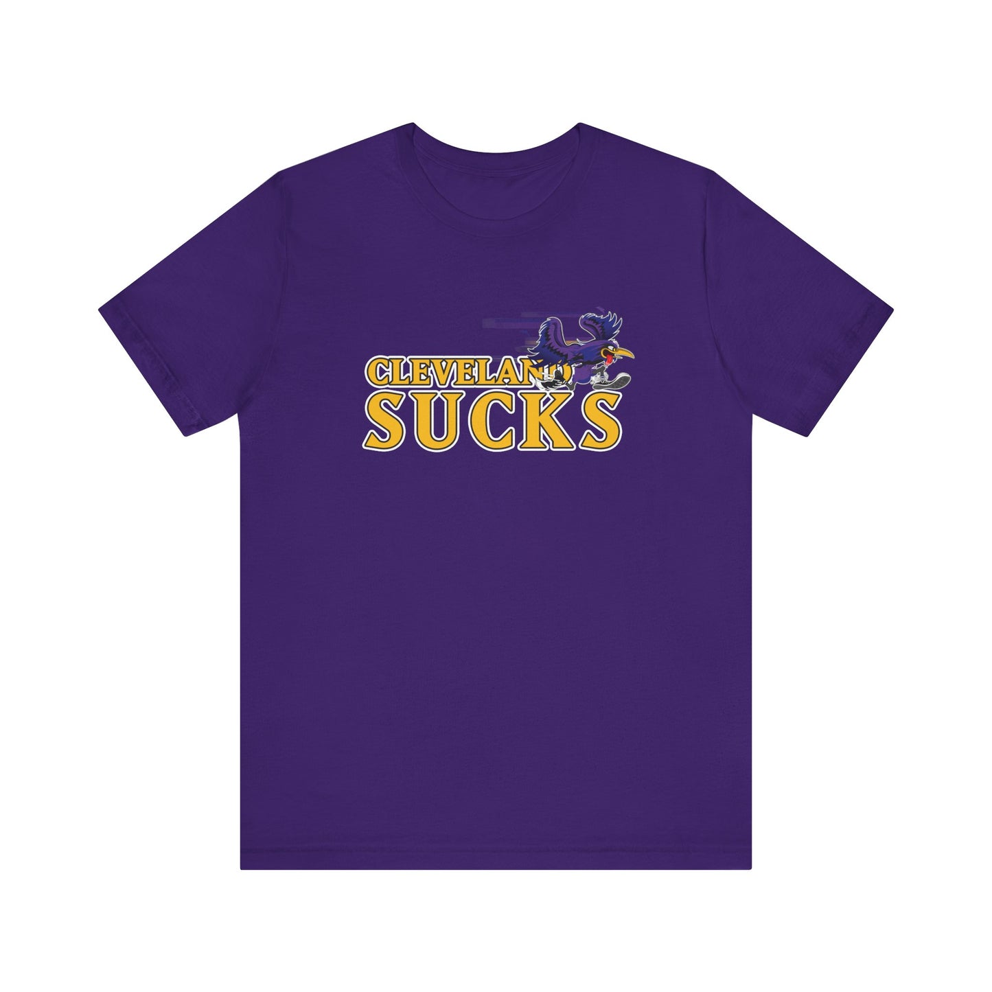 Cleveland Sucks (for Baltimore fans) - Unisex Jersey Short Sleeve Tee