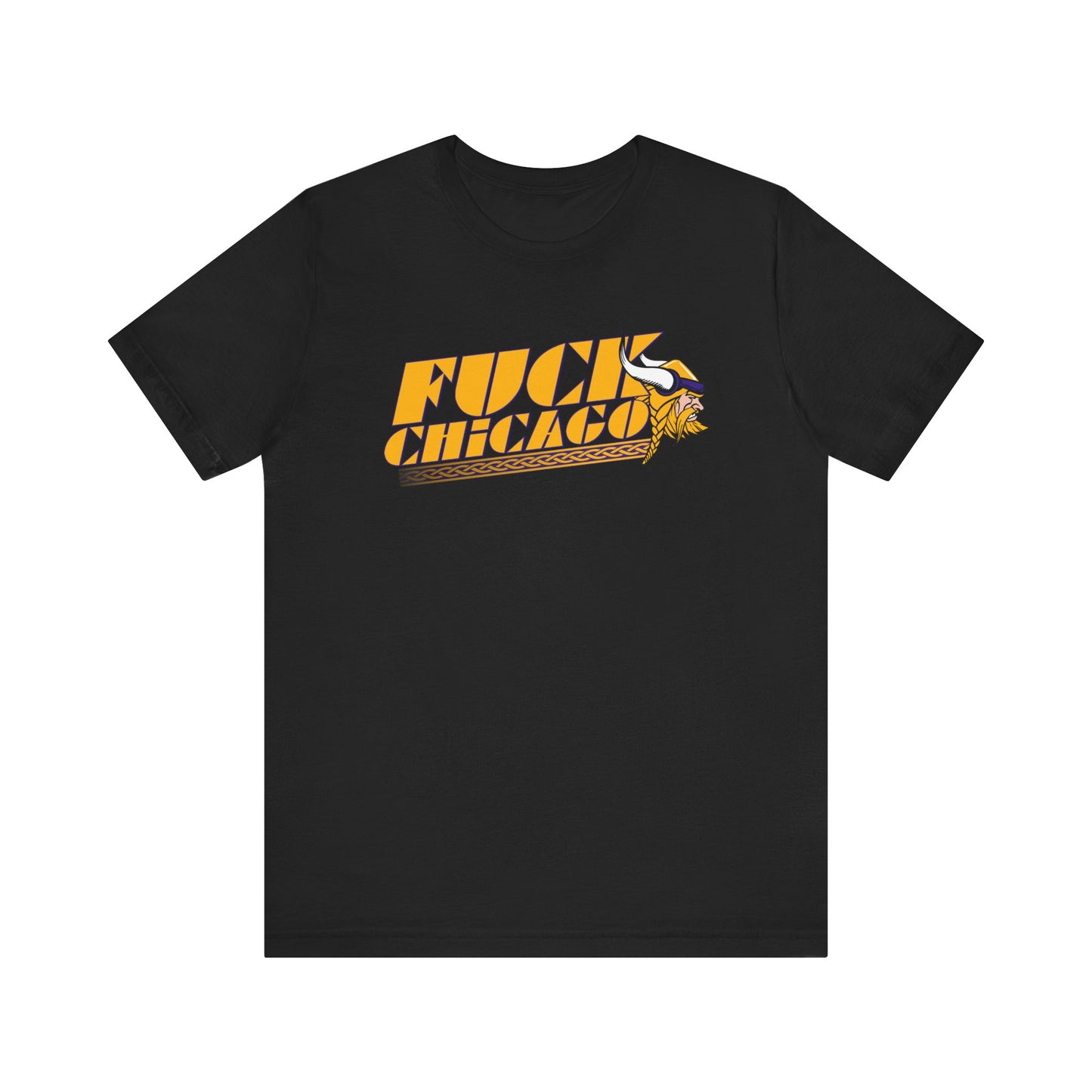 Funk Chicago (for Minnesota Vikings fans) - Unisex Jersey Short Sleeve Tee