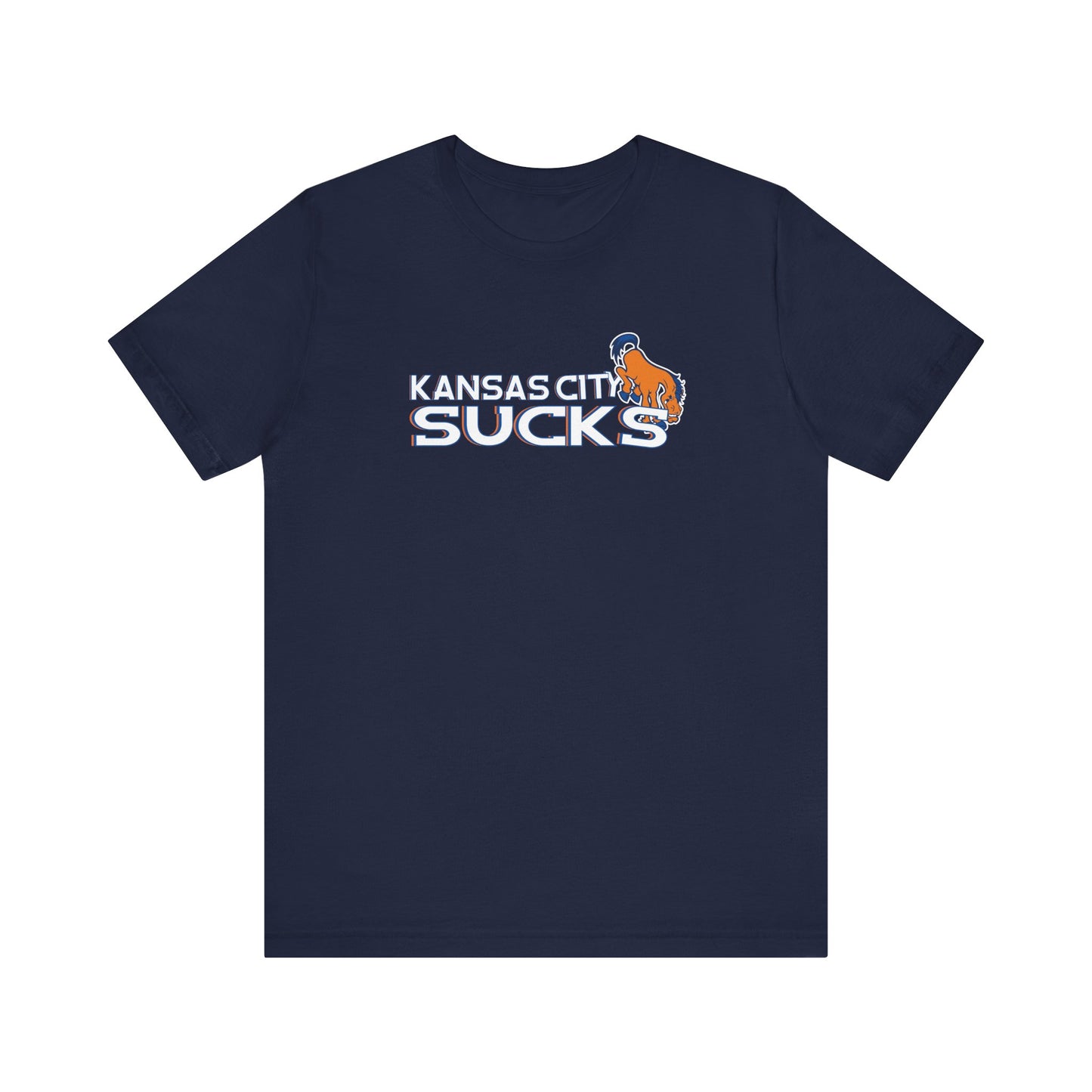 I Hate Kansas City (for Denver fans) - Unisex Jersey Short Sleeve Tee