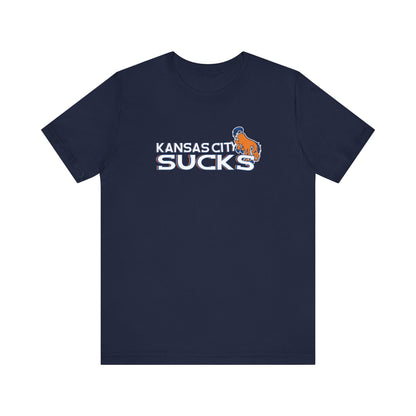 I Hate Kansas City (for Denver fans) - Unisex Jersey Short Sleeve Tee
