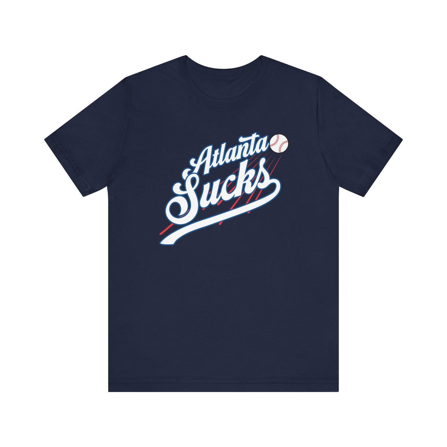 Atlanta Sucks (for L.A. fans) - Unisex Jersey Short Sleeve Tee