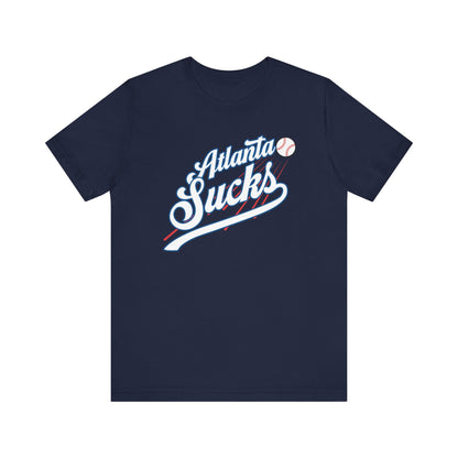 Atlanta Sucks (for L.A. fans) - Unisex Jersey Short Sleeve Tee