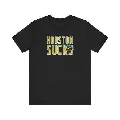 Houston Sucks (for Jacksonville fans) - Unisex Jersey Short Sleeve Tee