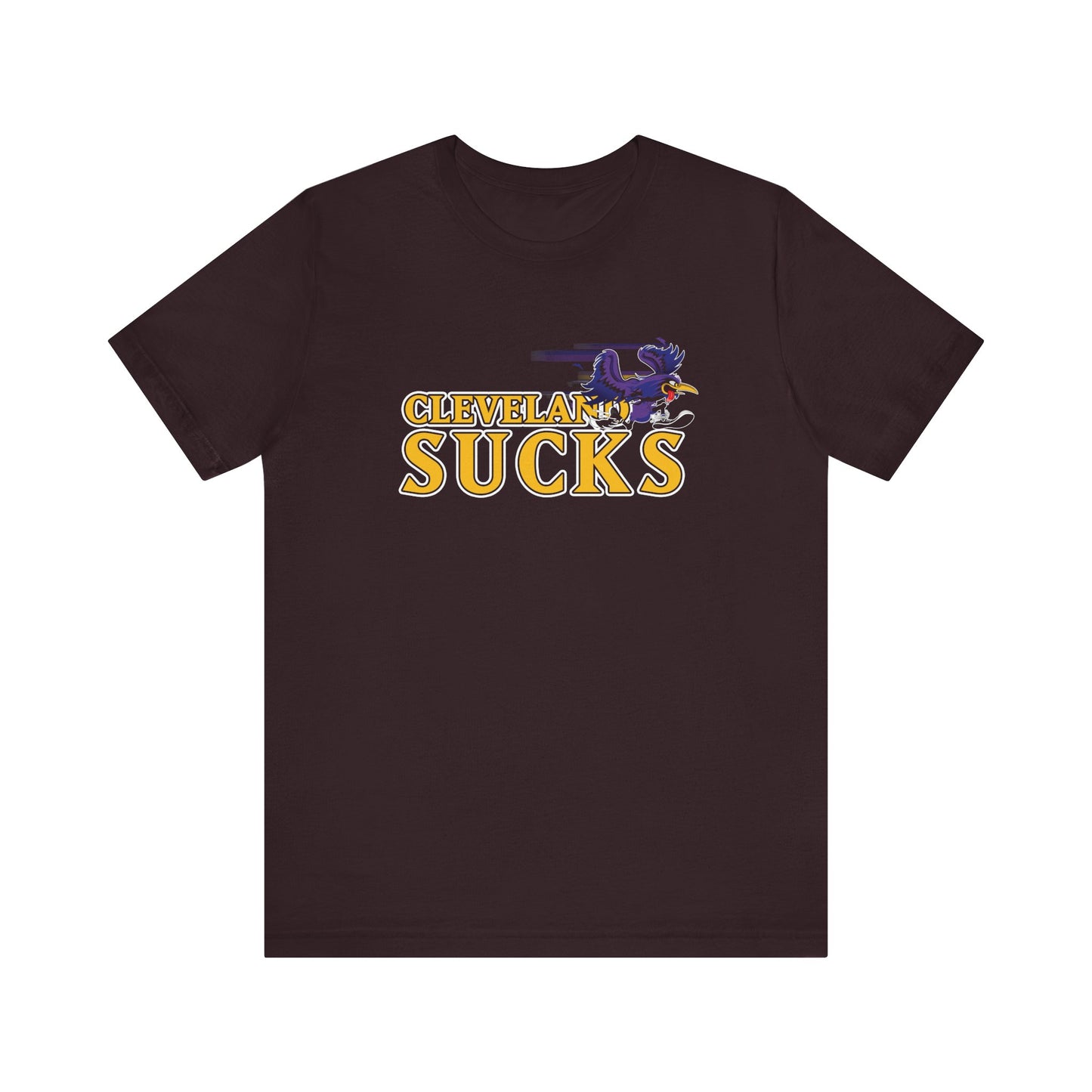 Cleveland Sucks (for Baltimore fans) - Unisex Jersey Short Sleeve Tee