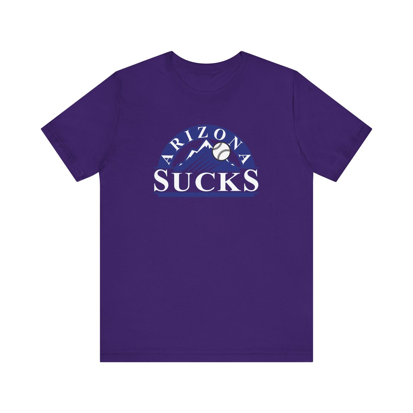 Arizona Sucks (for Colorado Rockies fans) - Unisex Jersey Short Sleeve Tee