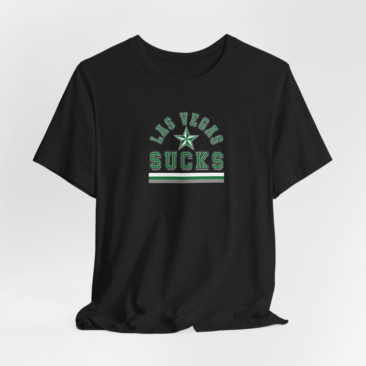 Las Vegas Sucks (for Dallas fans) - Unisex Jersey Short Sleeve Tee