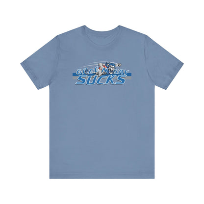 Green Bay Sux (for Detroit fans) - Unisex Jersey Short Sleeve Tee