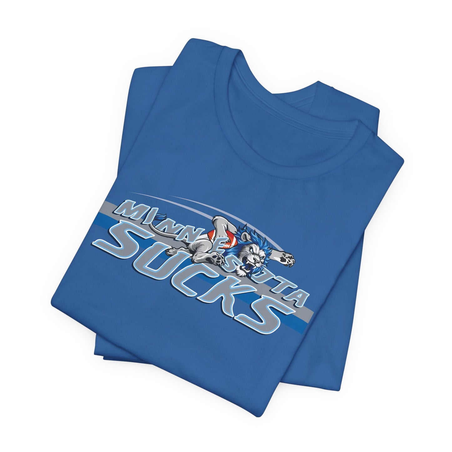 Minnesota Sux (for Detroit fans) - Unisex Jersey Short Sleeve Tee