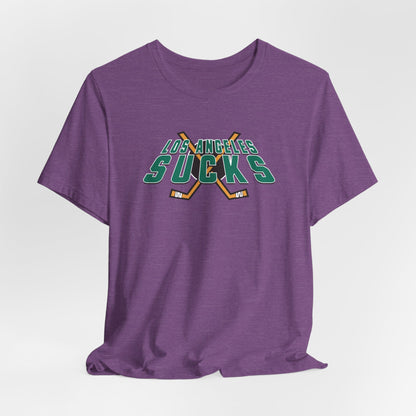 I Hate L.A. (for Anaheim fans) - Unisex Jersey Short Sleeve Tee