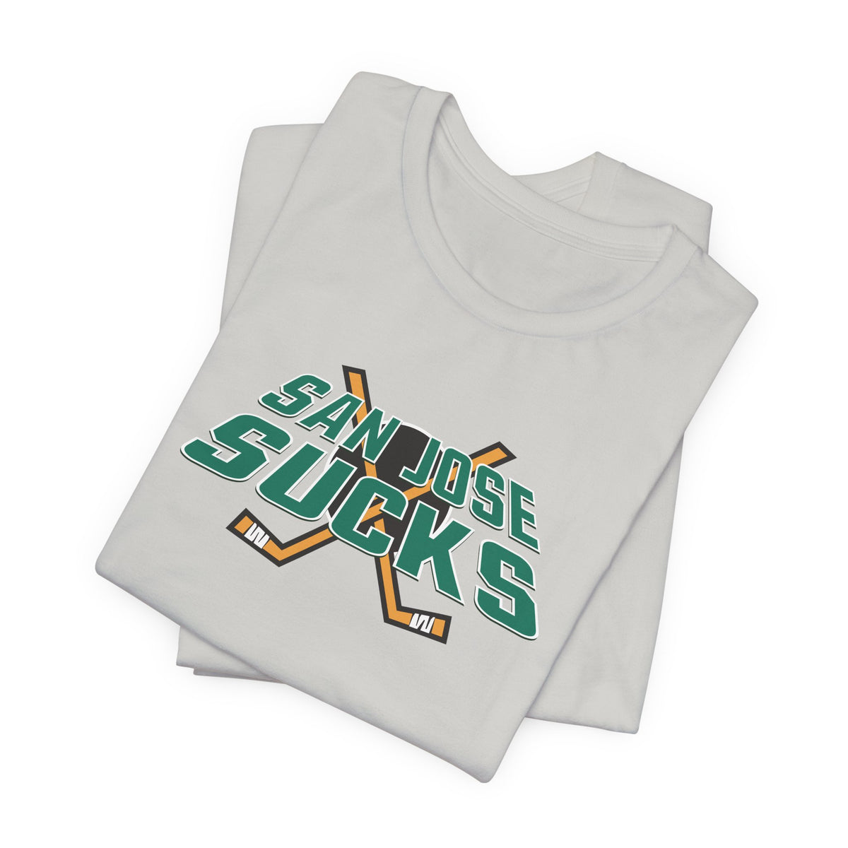 San Jose Sucks (Anaheim fans) - Unisex Jersey Short Sleeve Tee