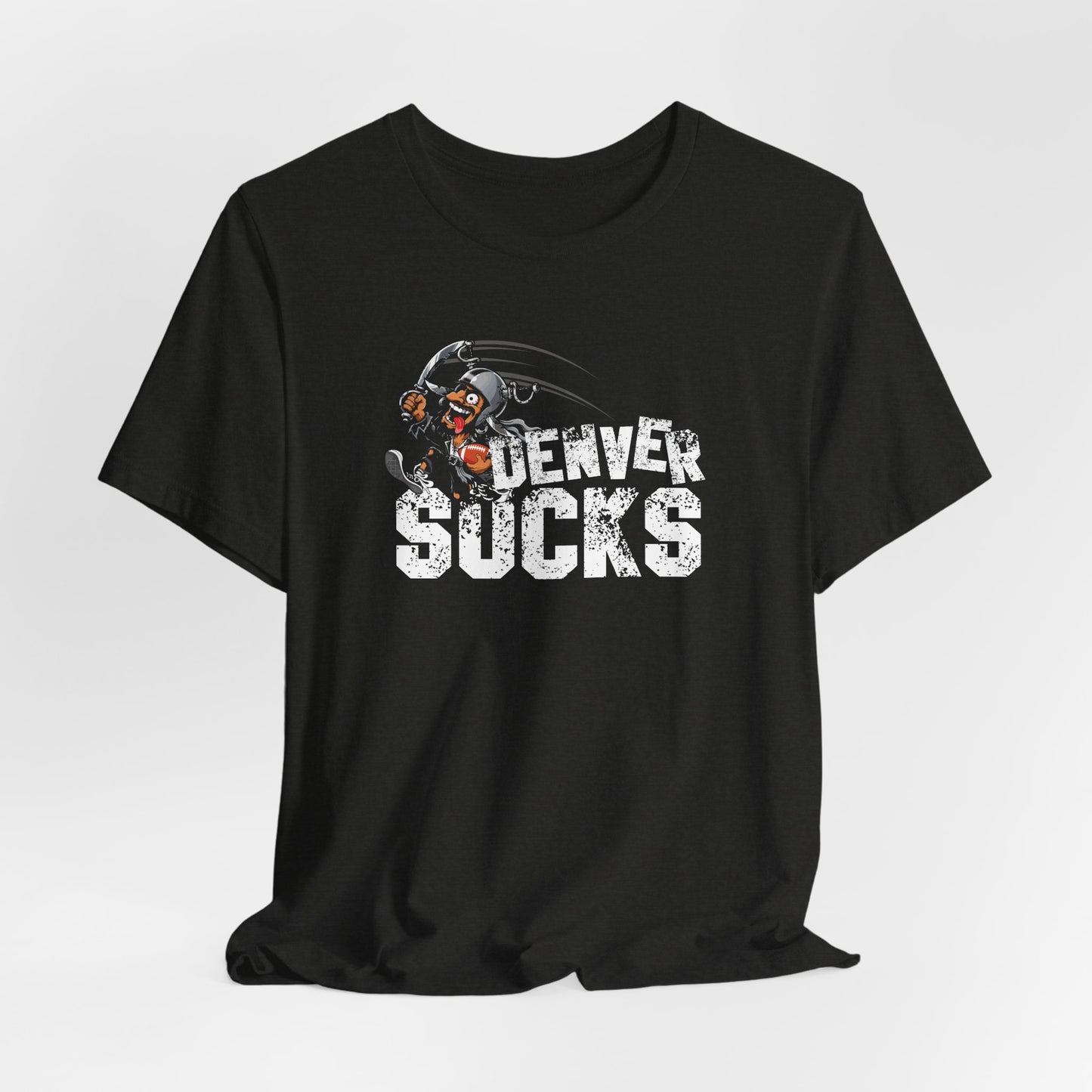 Denver Sux (for Las Vegas fans) - Unisex Jersey Short Sleeve Tee