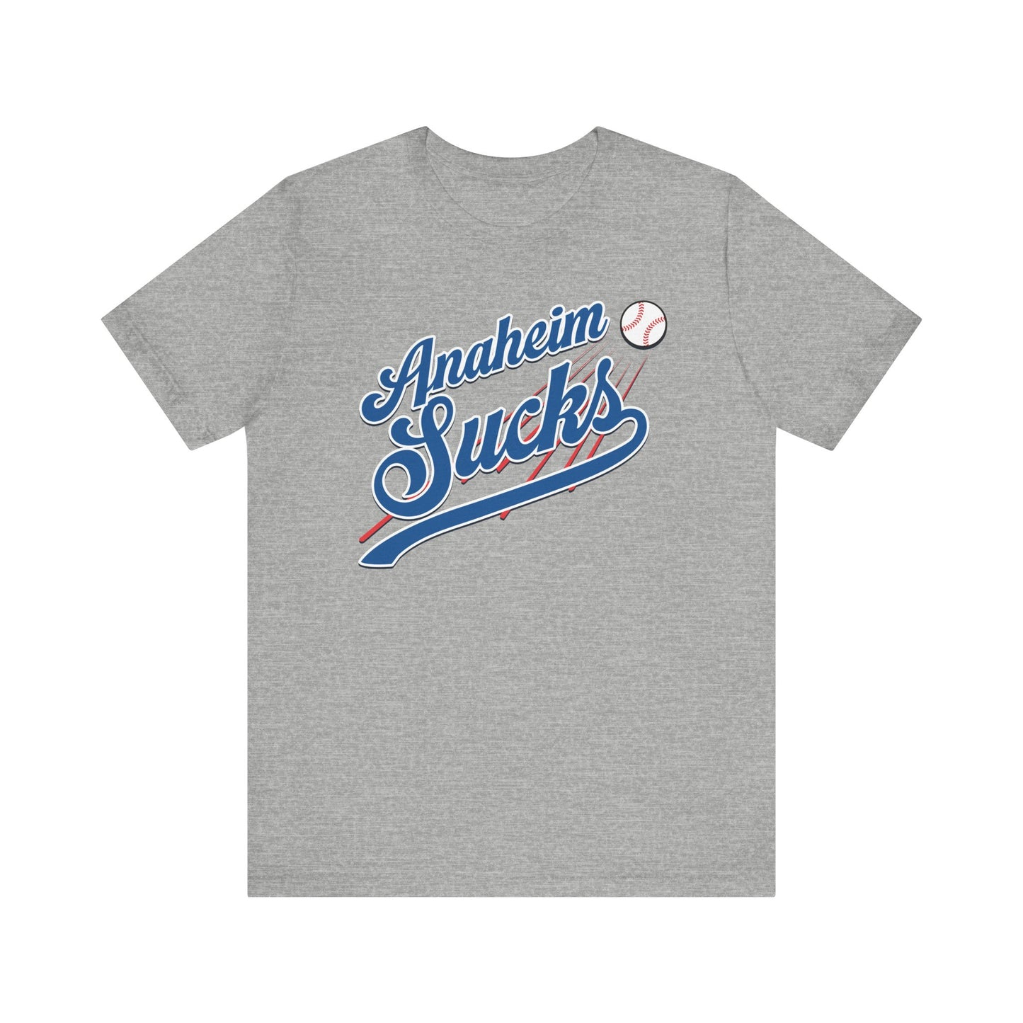 Anaheim Sucks (for L.A. fans) - Unisex Jersey Short Sleeve Tee