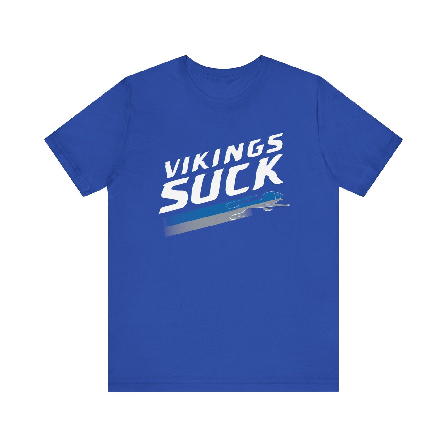 Vikings Suck (for Detroit fans) - Unisex Jersey Short Sleeve Tee