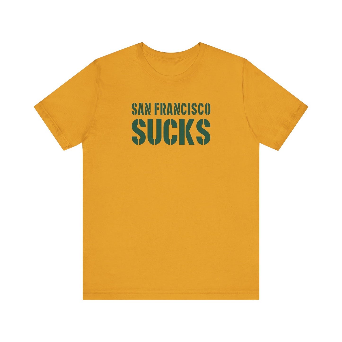 San Fran Sucks (for Green Bay fans) - Unisex Jersey Short Sleeve Tee